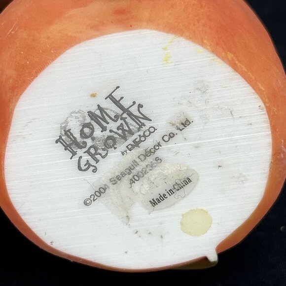 Enesco Home Grown Yam Sweet Potato Pig Orange Cat & Kitten Figurine Lot 2005 - Picture 9 of 9